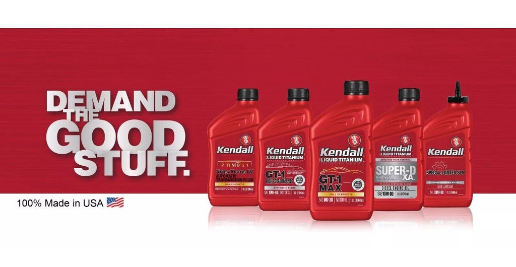 Motor Oil 10W30 Synthetic Blend 12 Quarts Kendall Liquitek GT-1 High Performance