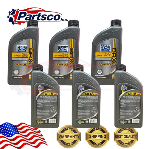 Bel-Ray BRX Elite 10W-30 Full Synthetic Motor Oil API SQ ILSAC GF-7A Case of 6qr