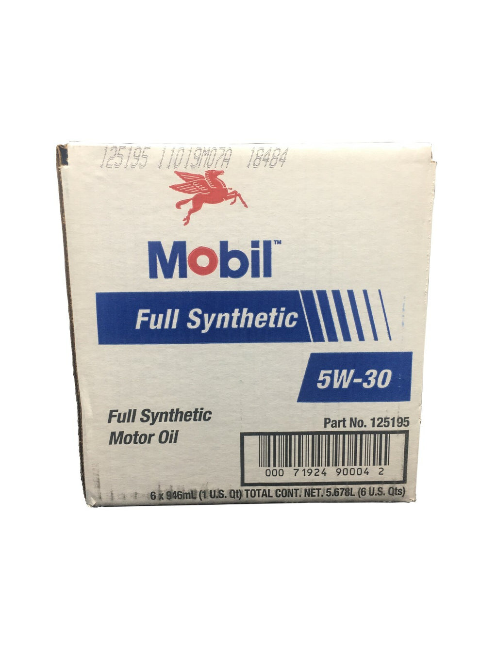 Mobile  Full Synthetic 5W30  Motor Oil 6 Quarts in a Case 